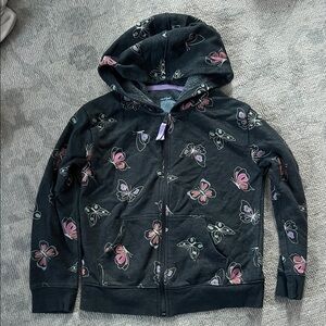 Cat & Jack Black Butterfly Hoodie